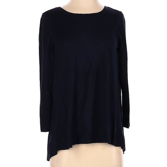 NWT Ann Taylor Loft XS twofer blouse cotton silk blend diamond print - Picture 3 of 3